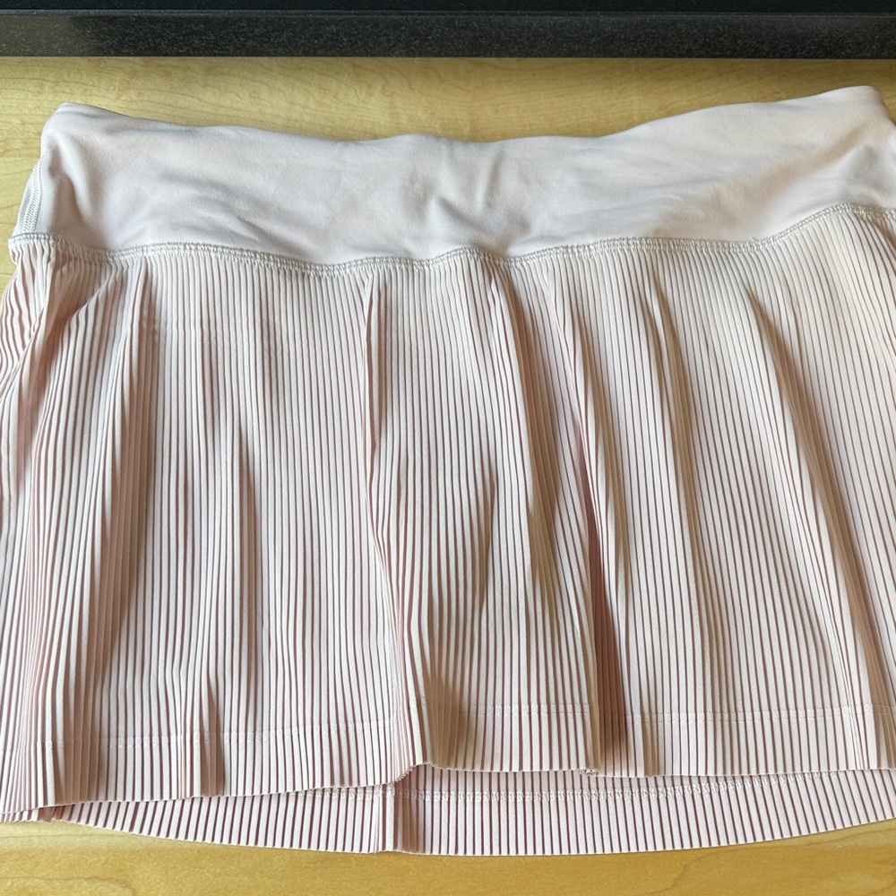 Lululemon Athletica Pleat to Street Skirt Flush Pink Size 8 - Picture 2 of 8